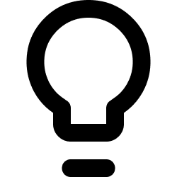 lightbulb (icon)